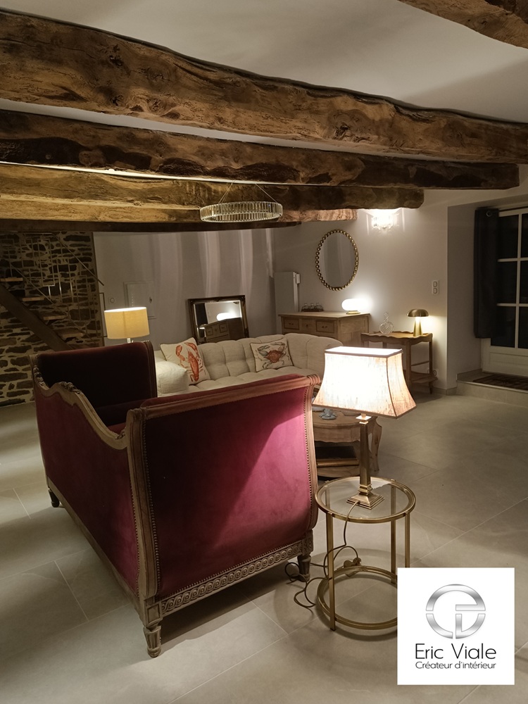 Rénovation chaumière Moëlan / Mer