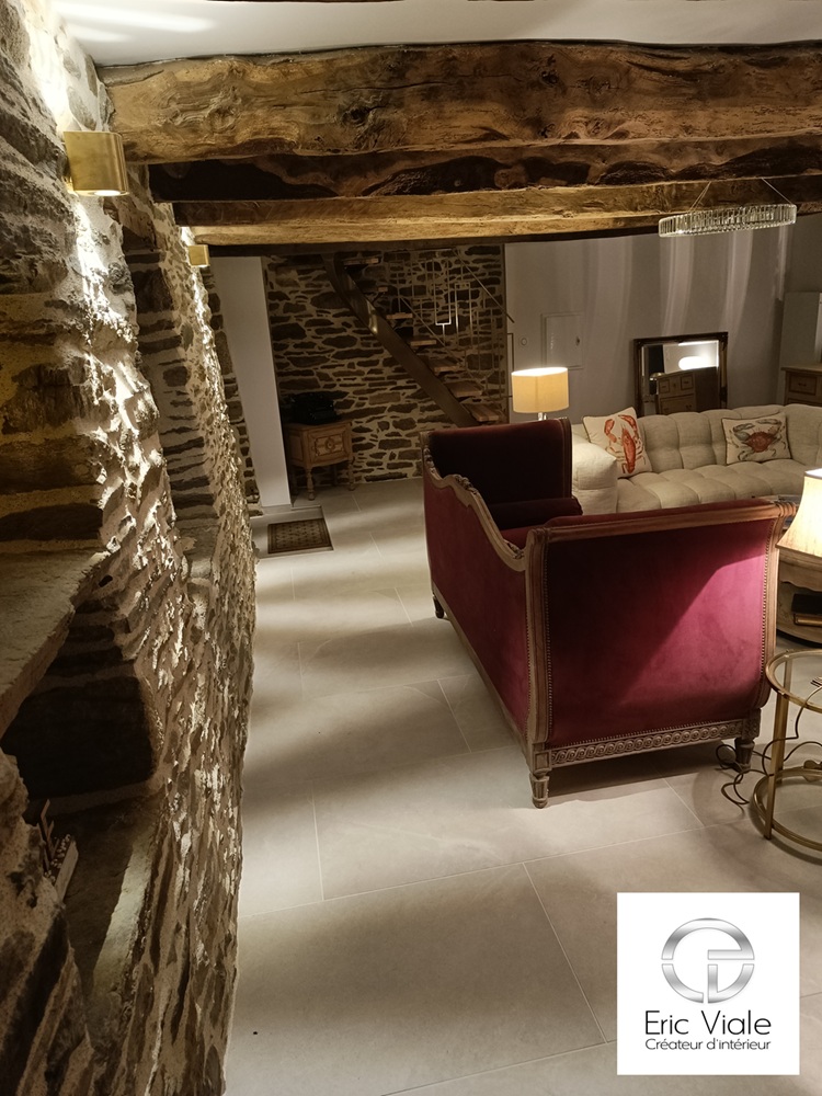 Rénovation chaumière Moëlan / Mer