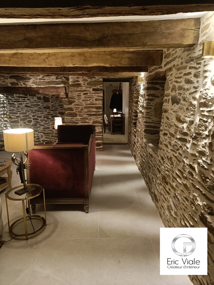 Rénovation chaumière Moëlan / Mer