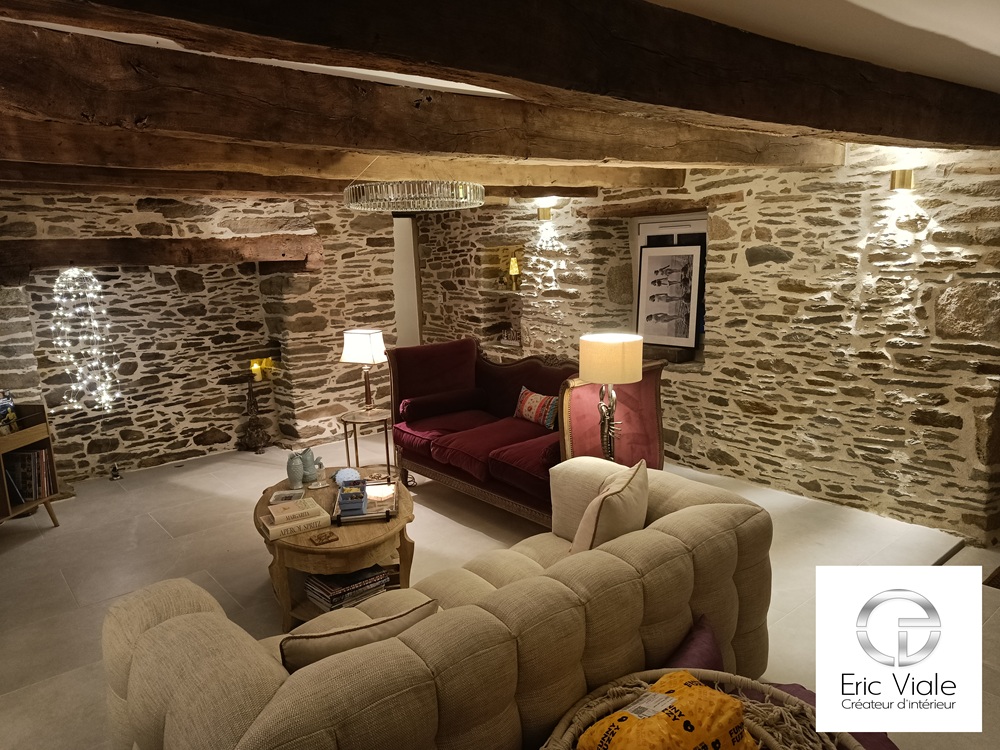 Rénovation chaumière Moëlan / Mer