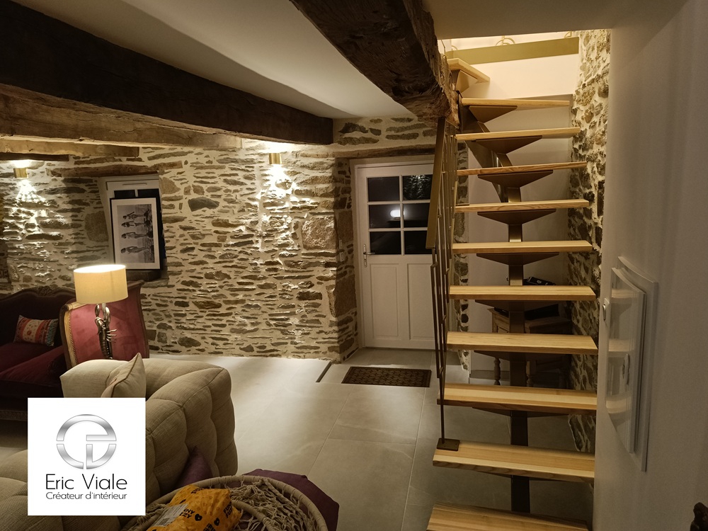 Rénovation chaumière Moëlan / Mer